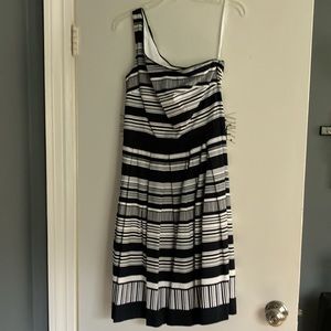 White House Black Market Shoulder Dress